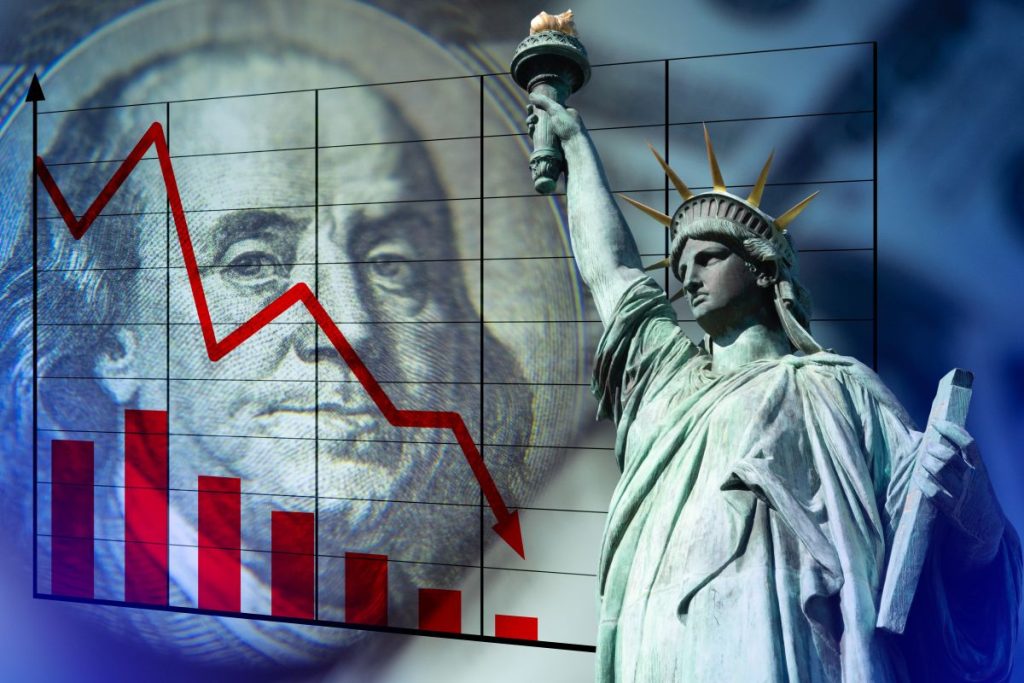 Analistas coinciden en que Estados Unidos está en camino de una recesión económica.