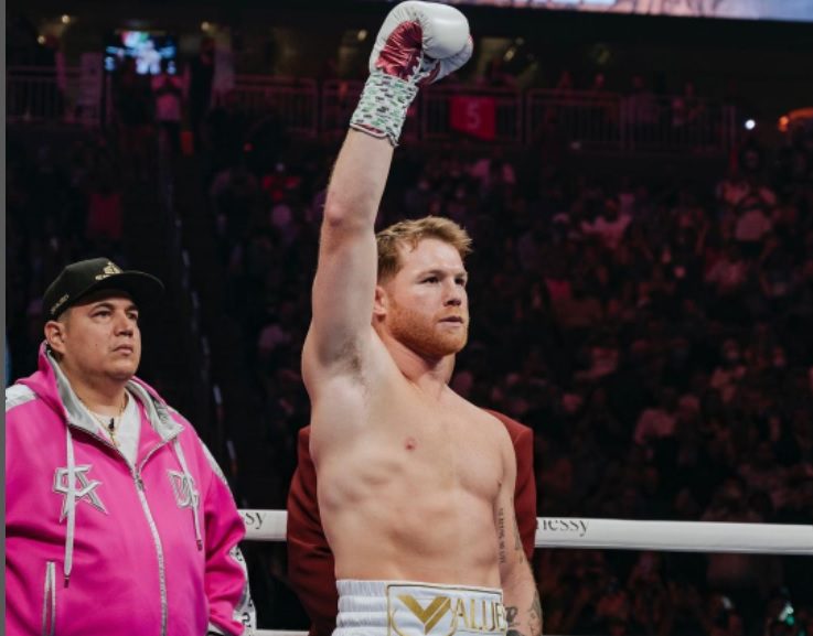 Canelo Alvarez lost to Dimitri Bevol but stated he was ready to return to victory (Image: Instagram/@canelo)