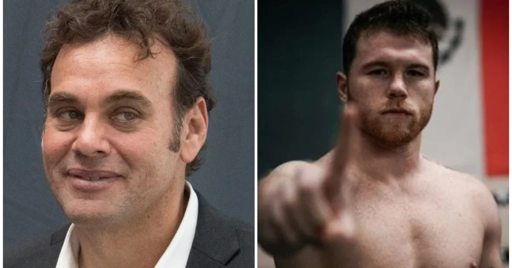 Vittelson arrested Canelo Alvarez for insulting Golovkin at a press conference