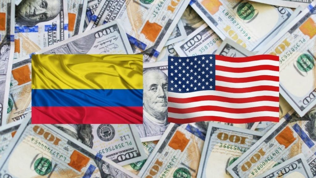 How much is a dollar worth in Colombia on June 13?