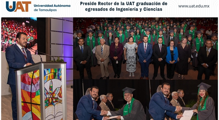 The Dean of UAT presides over the graduates of Engineering and Science graduates