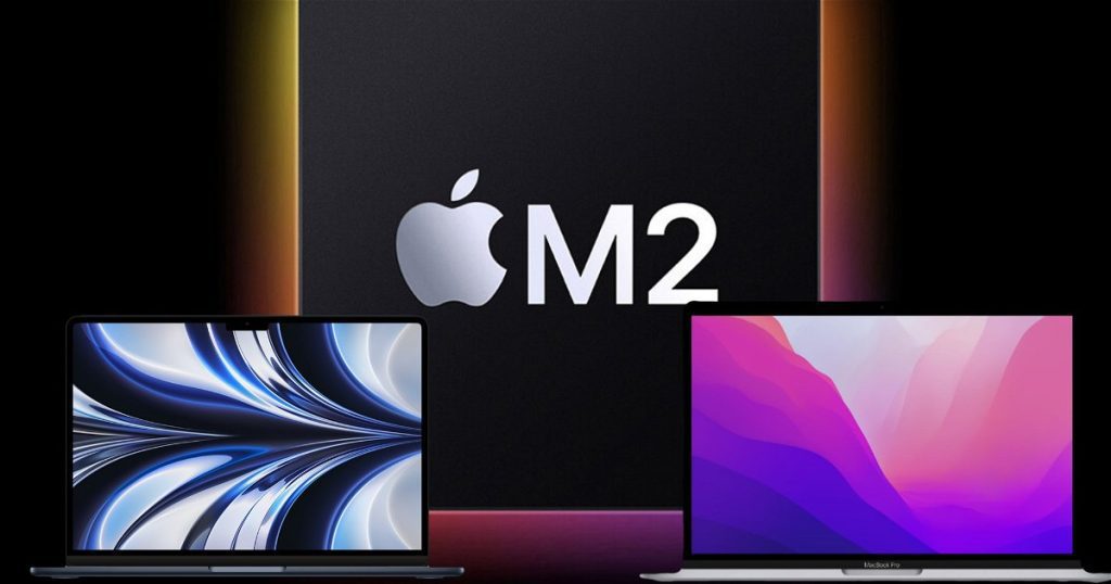 MacBook Air and MacBook Pro with the M2 chip are equally powerful