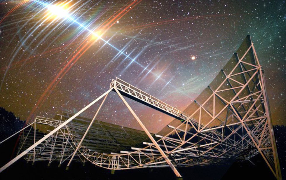 A mysterious radio signal from another galaxy has been detected