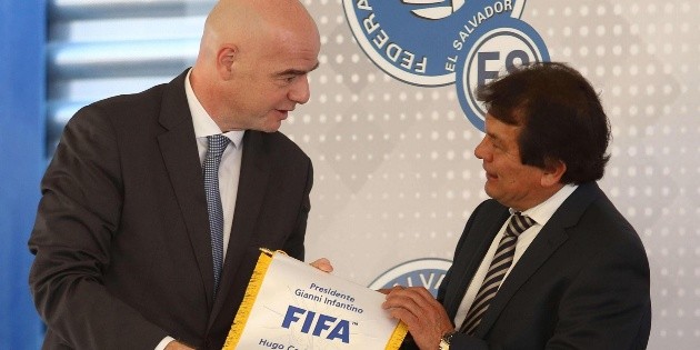 For FIFA, there is interference from the El Salvador government in FESFUT and it gives a five-day warning