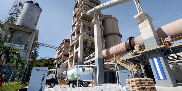 Holcim opens its second cement plant and a new corporate image