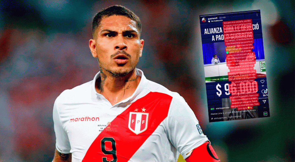 Paolo Guerrero breaks his silence and denies Alianza Lima's offer of 96,000 dollars