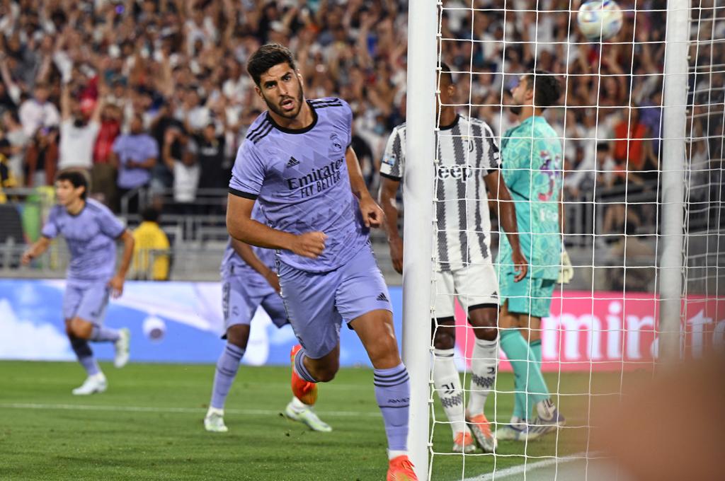 Real Madrid concludes their US tour by defeating Juventus at the Rose Bowl in Los Angeles