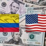 How much is a dollar worth in Colombia on August 13?