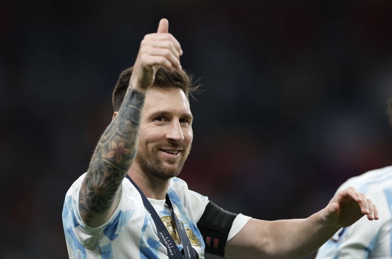 Messi is about to compete in the World Cup for the fifth time (Reuters/Peter Chibura)