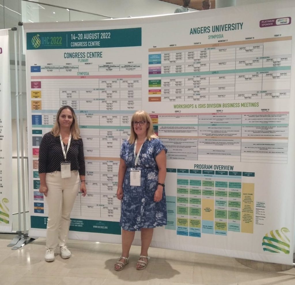 CITA Presents Plant Science Projects at the 31st International Congress of Horticulture