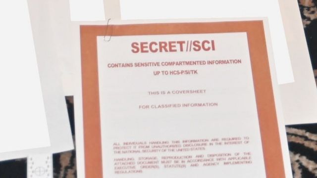 A document containing secret codes.