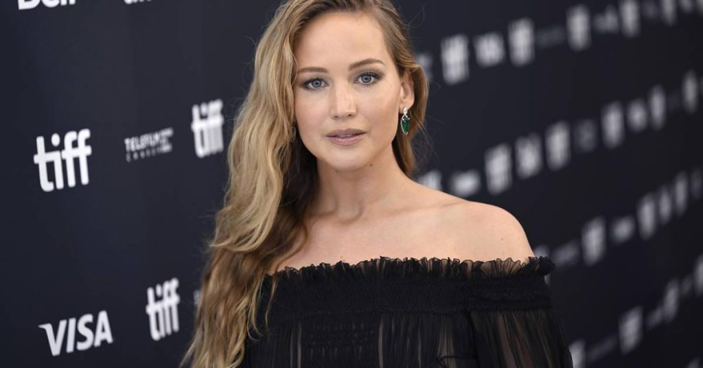 Jennifer Lawrence and the sheer dress she wore in Toronto