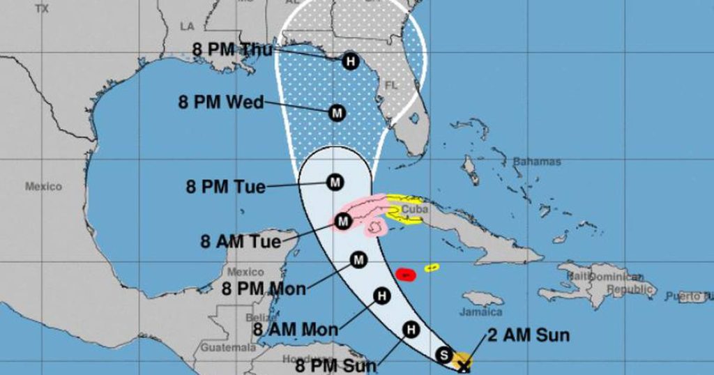 Storm Ian is expected to form today;  The predicted path does not now reach South Florida