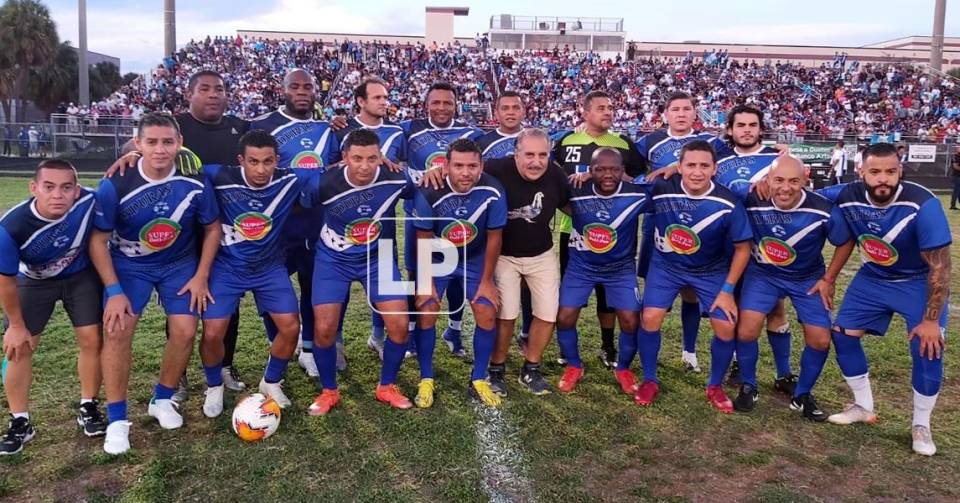 Honduran legends prevail in the category and beat Guatemala