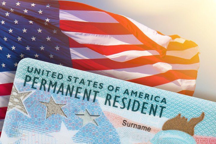 A green card allows permanent residence in the United States Photo Shutterstock.