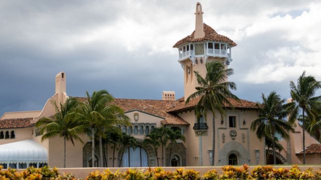 Mar-a-Lago mansion in Palm Beach, Florida