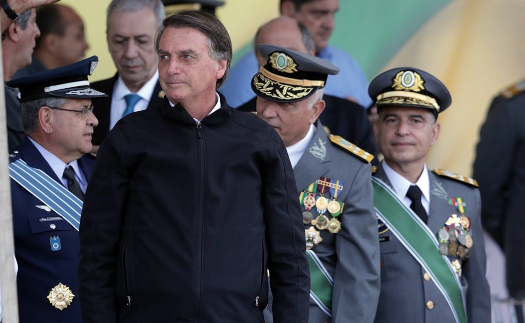 Bolsonaro says I'm 'very strong' after comparing Brazil's first ladies