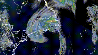 Hurricane Fiona hits the Atlantic coast of Canada with strong winds and rain