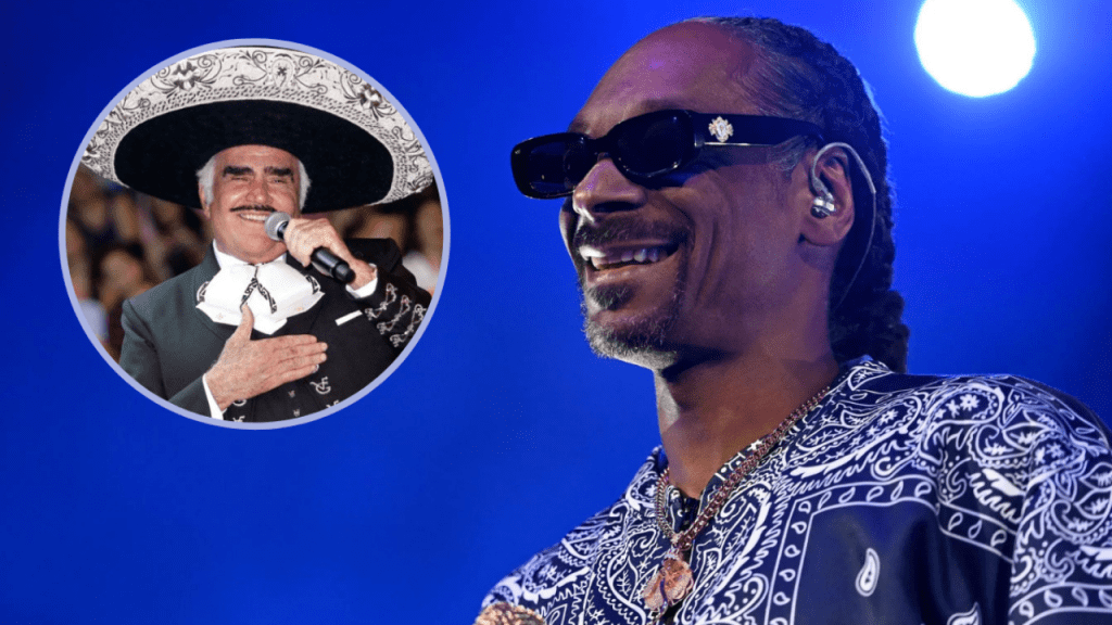 They Recorded Snoop Dog listening to Vicente Fernández and revealed what his favorite mariachi song is