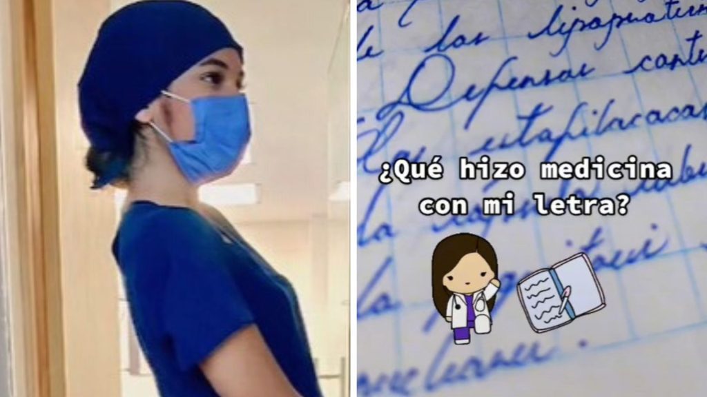 TikTok: The medical student showed how his handwriting changed as he progressed in his career (video) |  Pop culture entertainment
