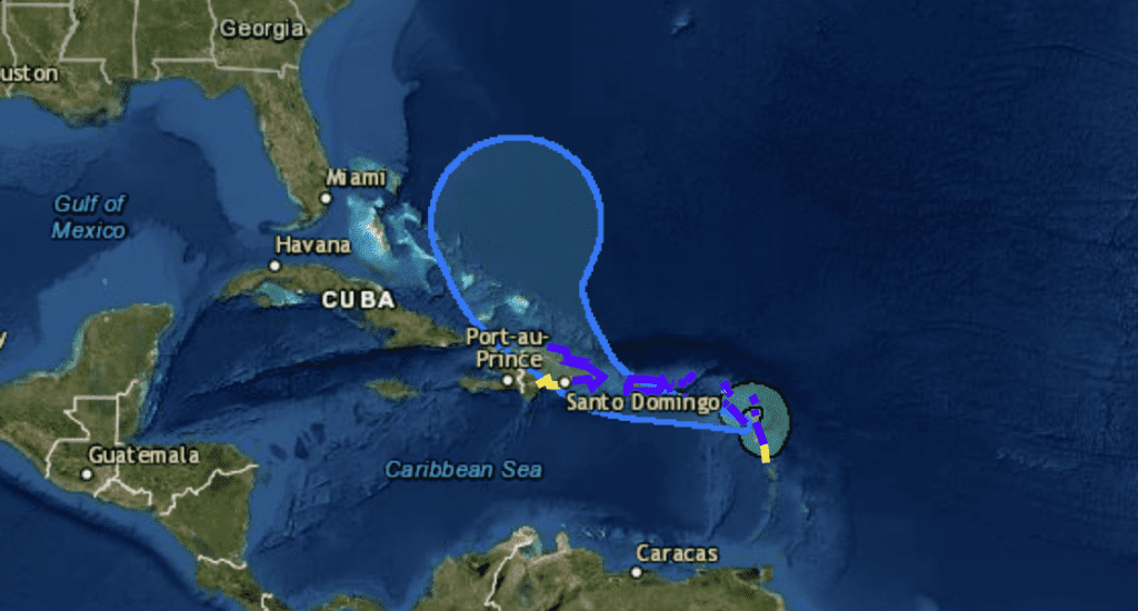 Tropical Storm Fiona Advances in the Caribbean, Already Heavy Rain - NBC 7 Miami (51)