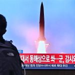 North Korea launches more missiles into the waters of the east coast
