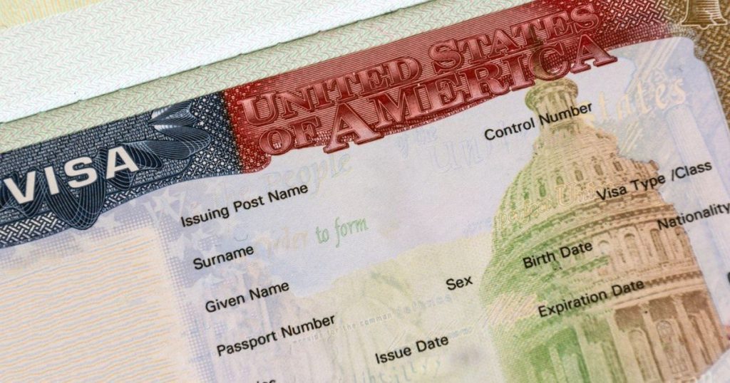 Who can enter the US with just a passport?