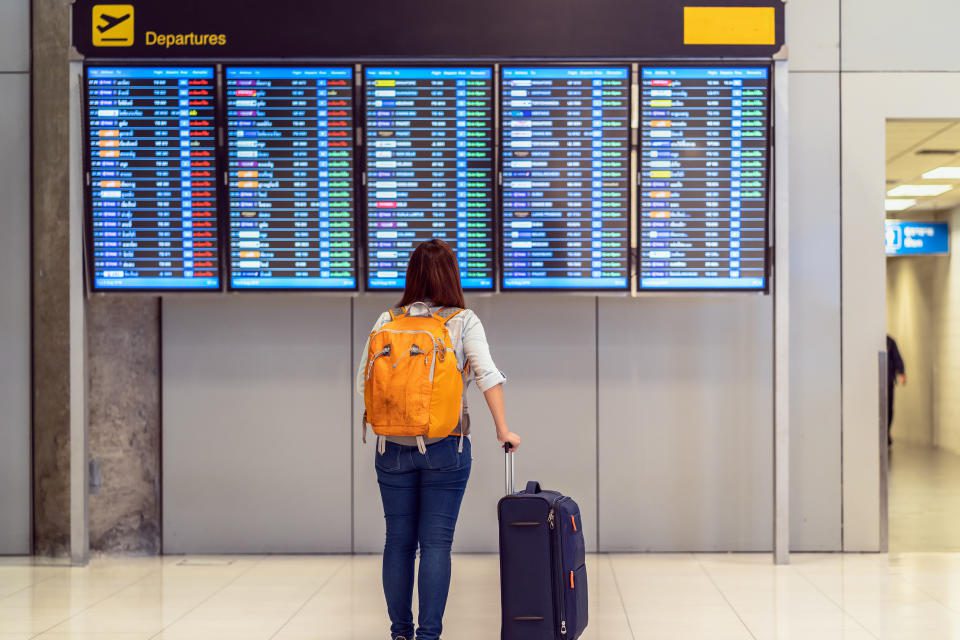 The probability of flight delays after 3pm increases by 50%.  Photo: Getty Images. 