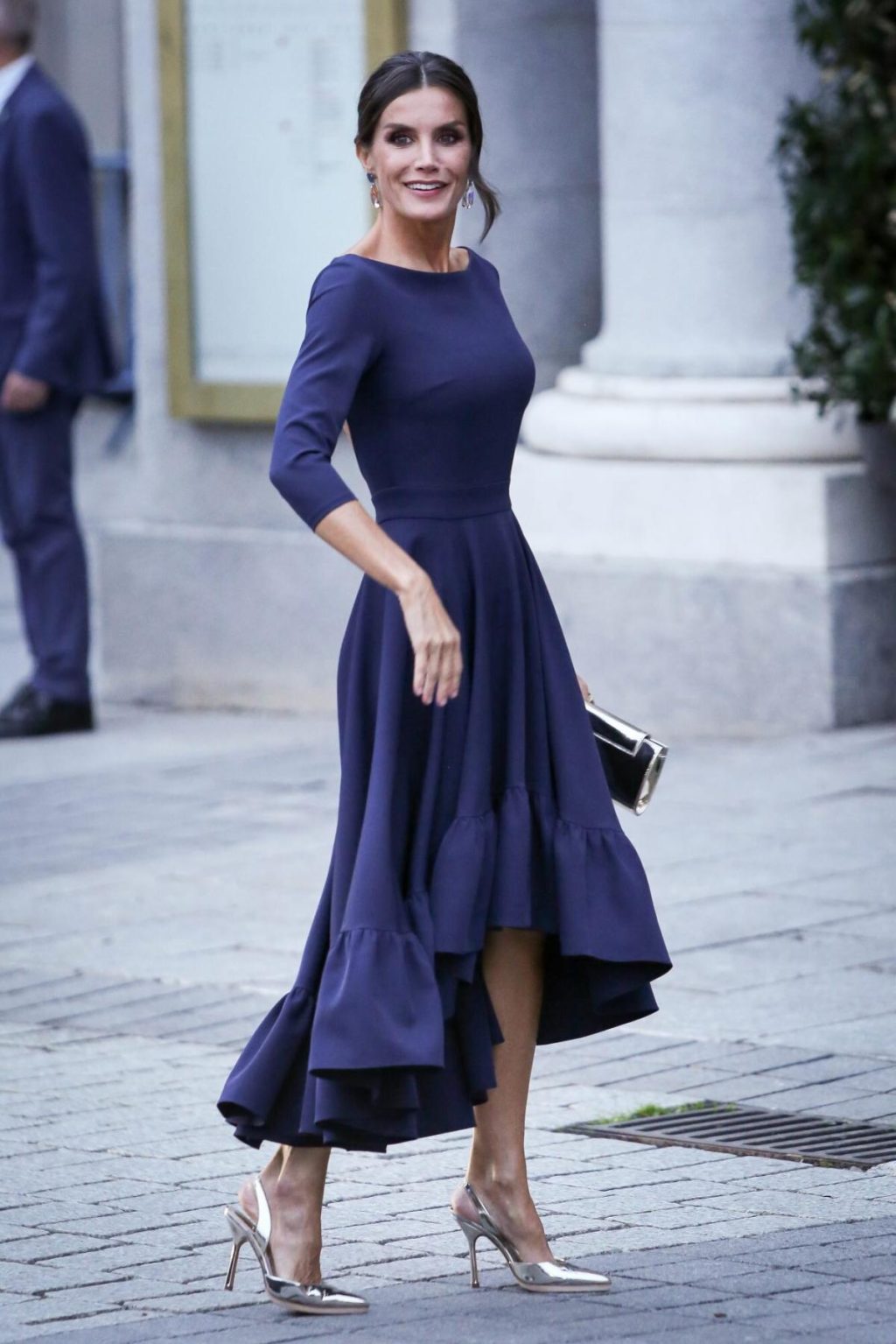 Queen Letizia leaves everyone speechless with one of the sexiest dresses she's ever worn.