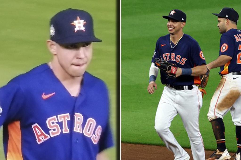 Mauricio Dupont made his World Championship debut with the Houston Astros winning against Philadelphia in Game Two!