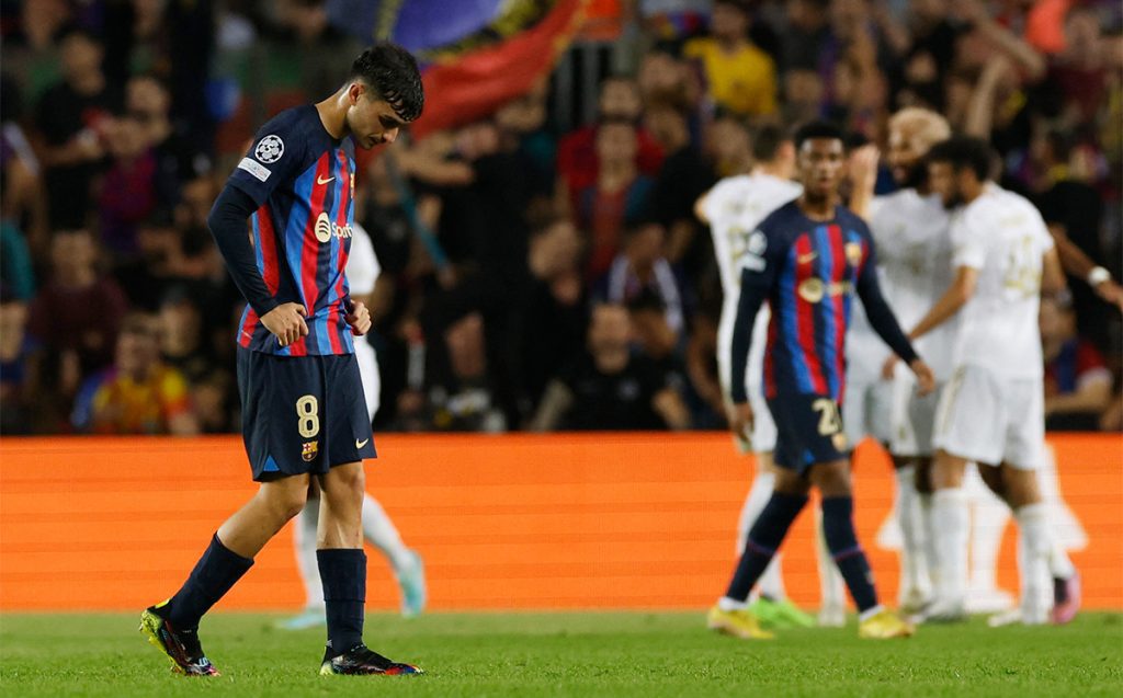 Barcelona x Bayern (0-3) / out, humiliated and without hope