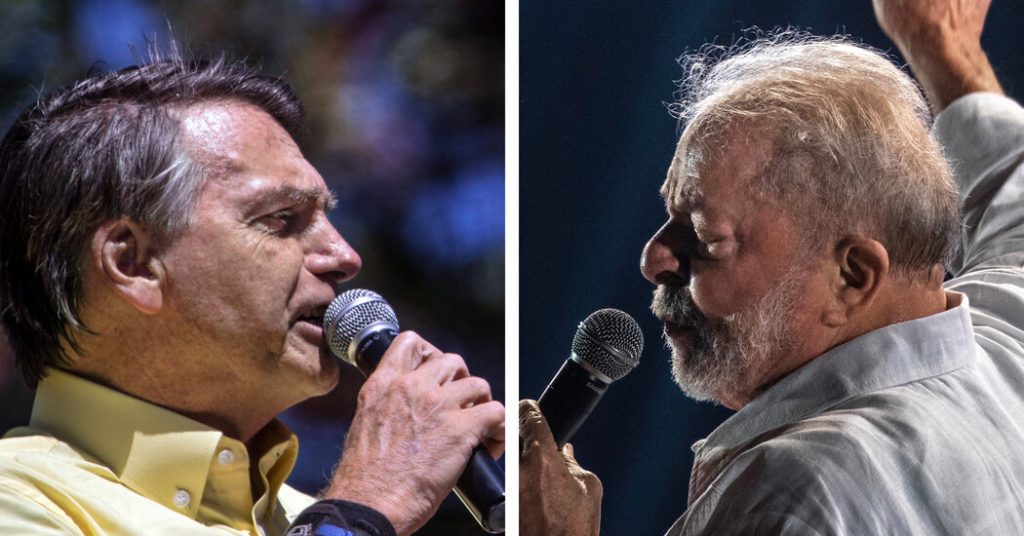 Brazil elections 2022 live: Lula vs.  Bolsonaro