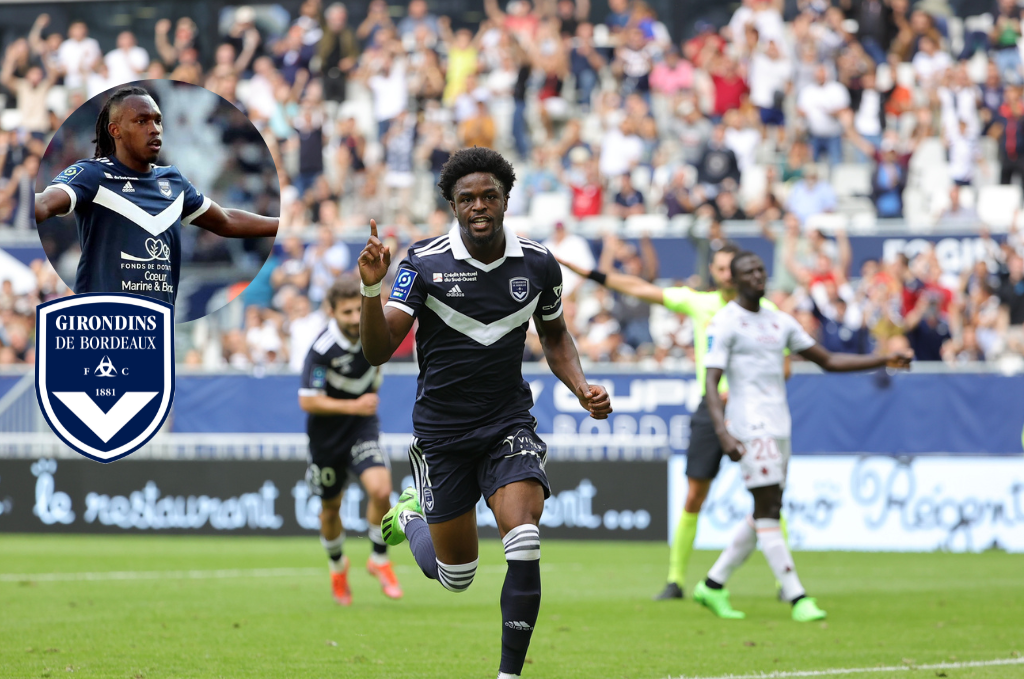 Did he play "Albert Ellis"?  Girondins de Bordeaux scored another victory and reached the top of Ligue 2 in France