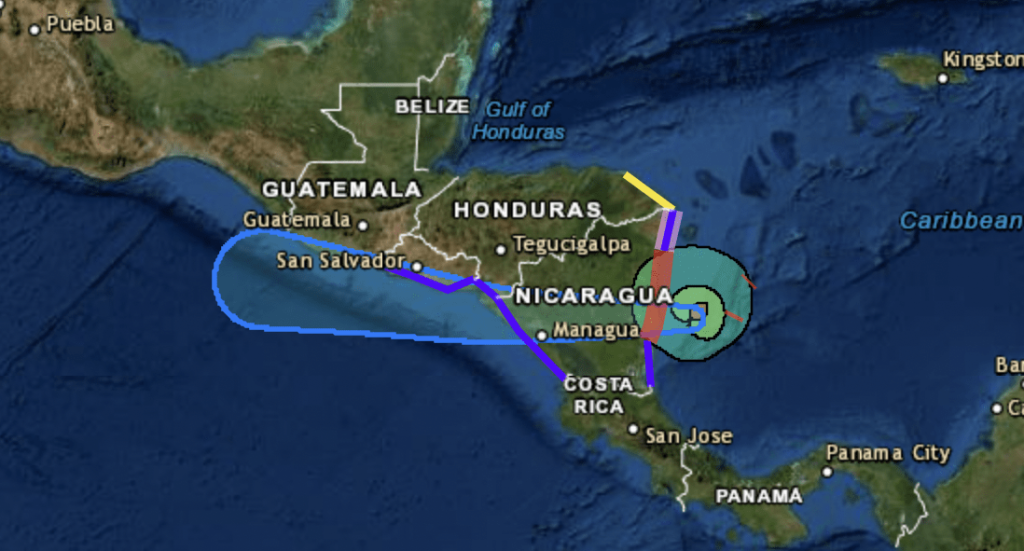Hurricane Julia should make landfall in Nicaragua in the next few hours - NBC 7 Miami (51)