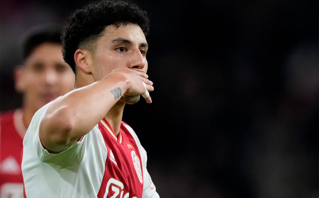 Jorge Sanchez scored his first goal for Ajax in the Eredivisie