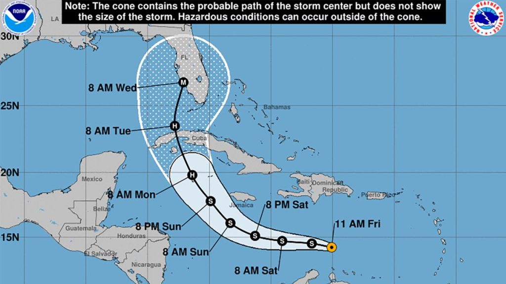 The National Hurricane Center predicted Ian's arrival with great accuracy