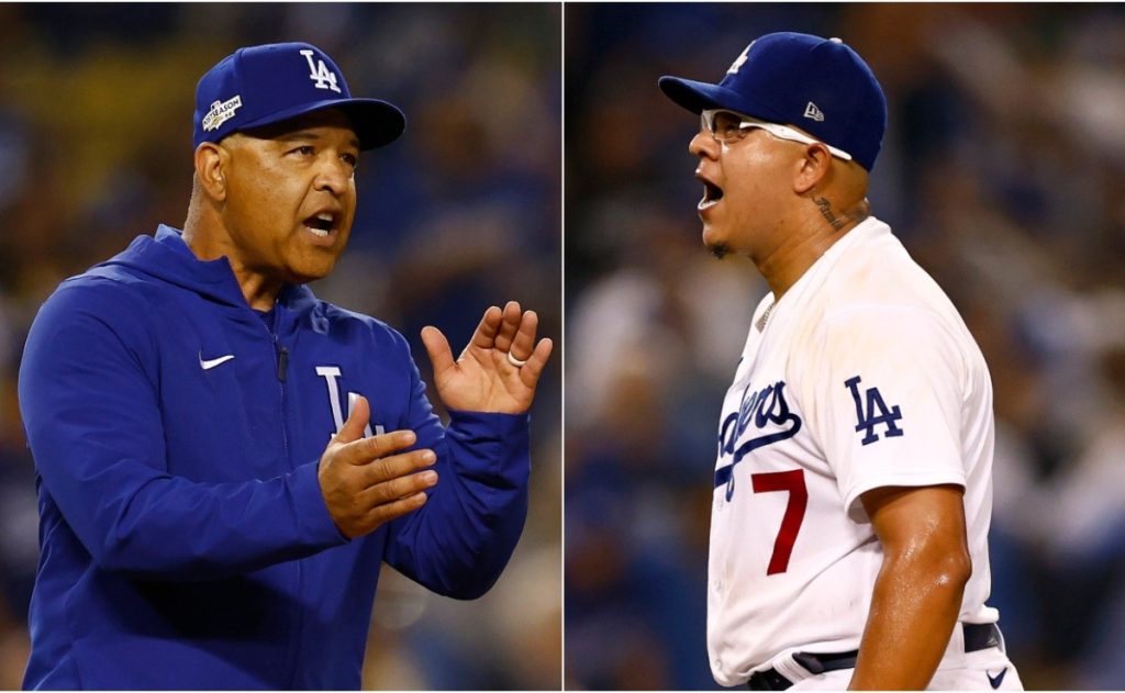 Urías message to Dodgers manager to get him out after 5 games against Padres in playoffs