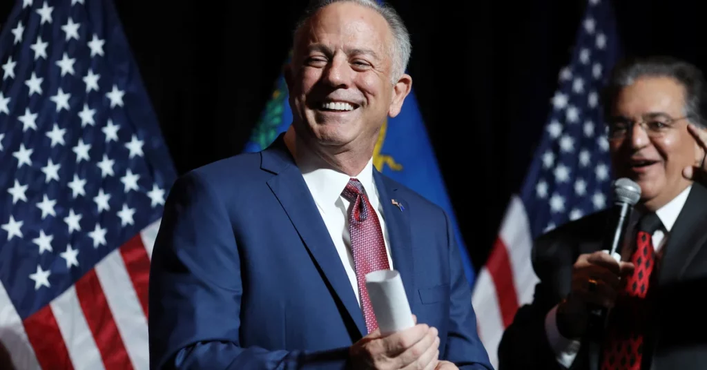 After three days of voting, Republican Joe Lombardo won the governorship of Nevada with 49.3% of the vote.
