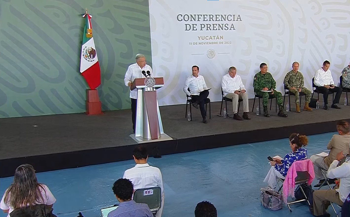 AMLO morning conference.  Photo: Government of Mexico