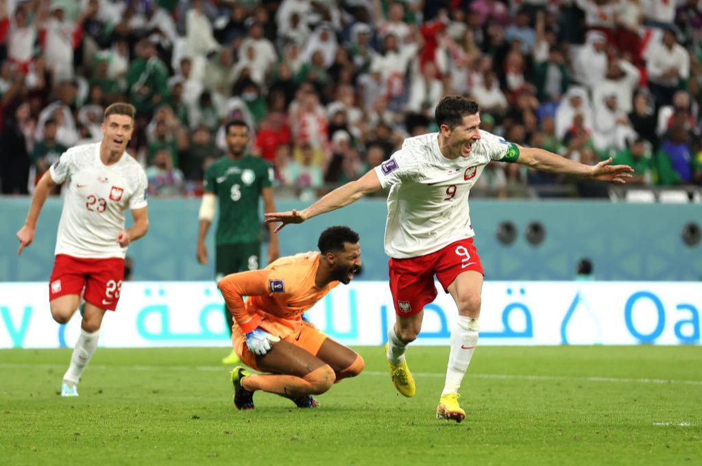 Poland defeated Saudi Arabia with goals from Zielinski and Robert Lewandowski and entered Group C in Qatar 2022.