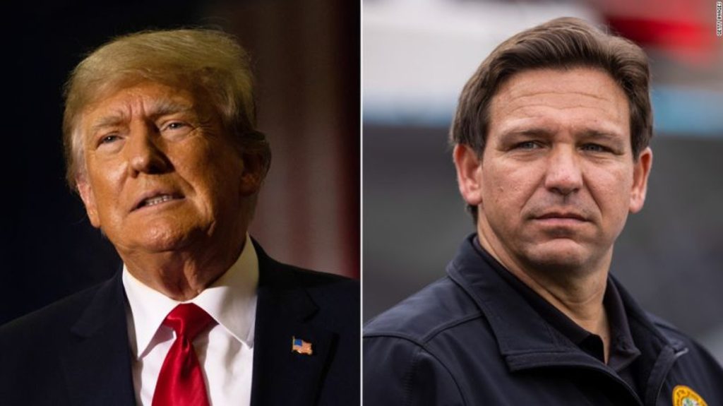 Trump and DeSantis show what a potential conflict could look like in 2024