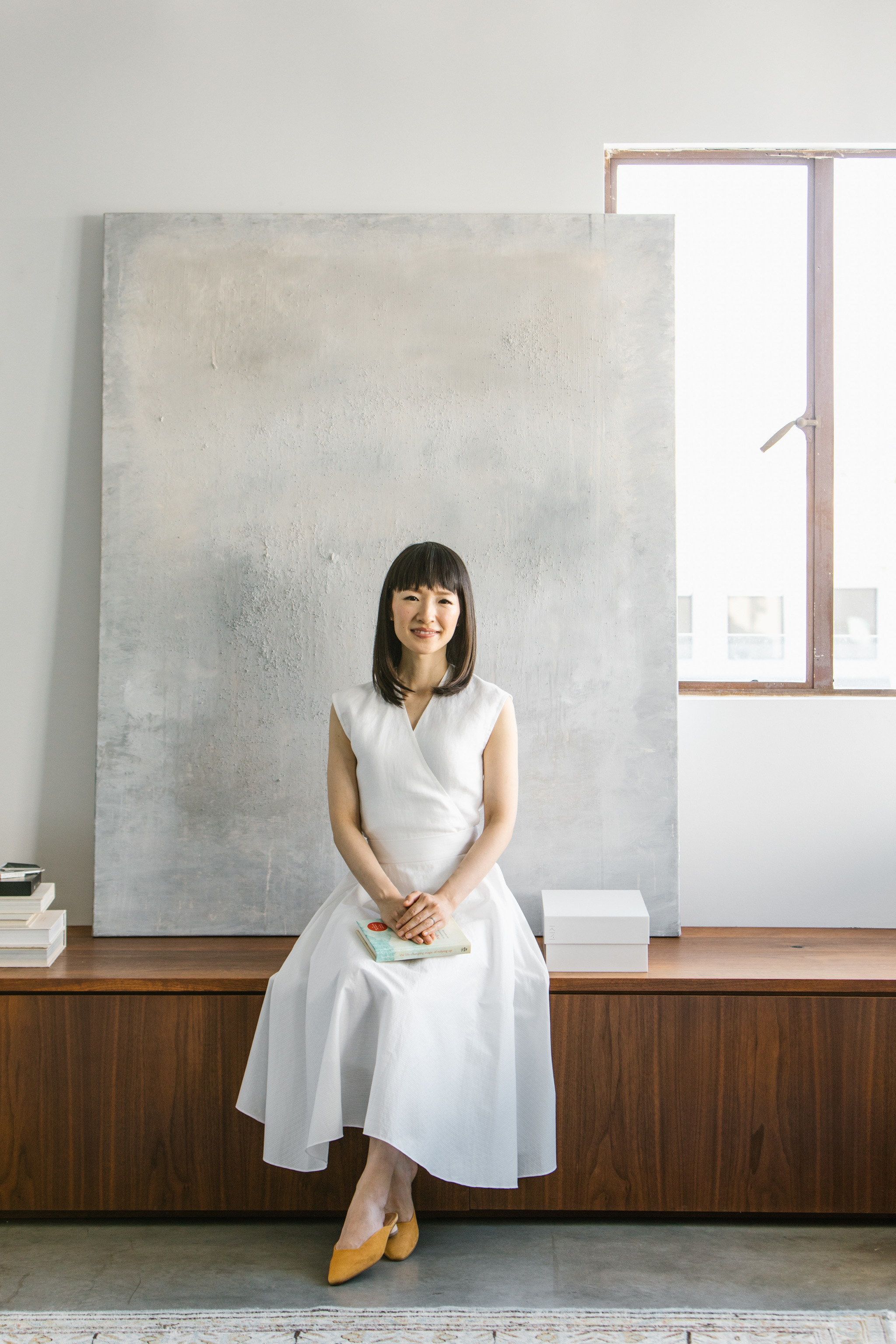 Marie Kondo in her new book "they