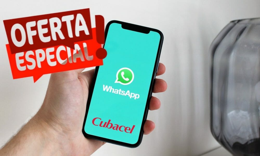 New Cubacel promotion with free WhatsApp 24 hours a day and unlimited internet