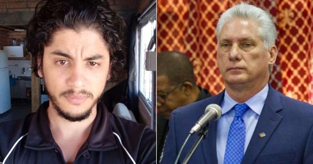 Young Cuban musically presents Diaz-Canel's speech in English