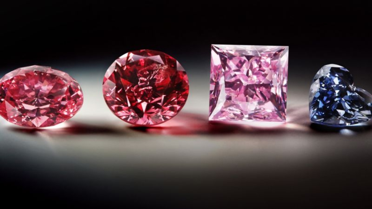A strange deposit of pink diamonds formed when the supercontinent separated, a study has revealed