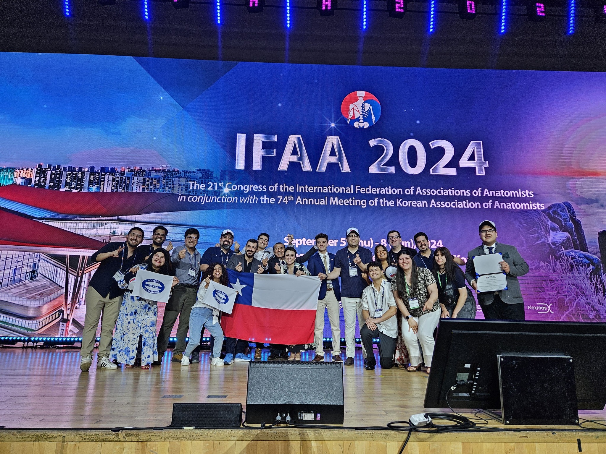 Medical student stands out at the World Anatomy Congress in South Korea – UACh News